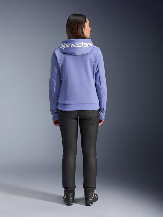 ALPINESTARS STELLA CHROME v2 SPORT HOODIES 2026 in Blue/Violet/White