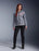 ALPINESTARS STELLA CHROME v2 SPORT HOODIES 2026 in Heather Gray/Fluo Pink