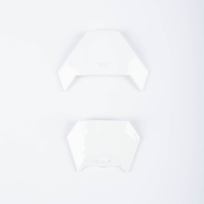 KLIM X1 CHIN VENT COVERS in Gloss White