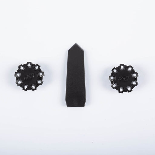 KLIM X1 PEAK & SIDE PLATE COVER SET   in Black