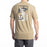 KLIM SADDLE MOUNTAIN TRI-BLEND TEE 2025 in Coyote Brown Heather - White
