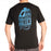 KLIM LIVE TO RIDE TRI-BLEND TEE 2025 in Black - Imperial Blue