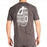 KLIM LIVE TO RIDE TRI-BLEND TEE 2025 in Heathered Charcoal - White