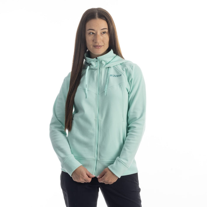 KLIM BASIN WOMEN'S HOODIE 2025 in Beach Glass
