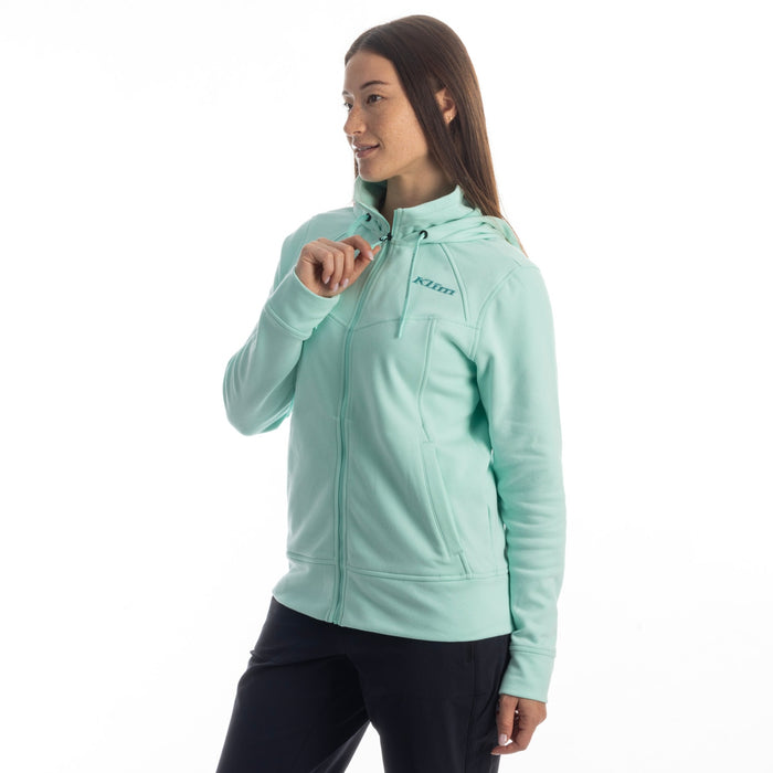 KLIM BASIN WOMEN'S HOODIE 2025 in Beach Glass