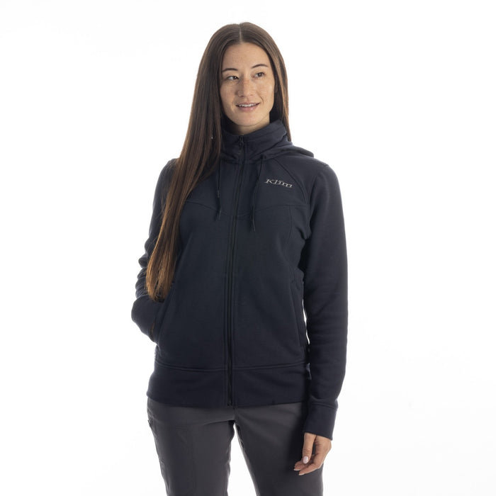 KLIM BASIN WOMEN'S HOODIE 2025 in Black