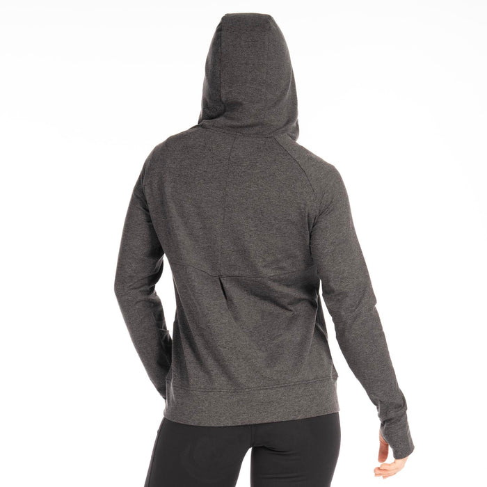 KLIM SUNSCAPE WOMEN'S PULLOVER HOODIE 2025 in Heathered Charcoal