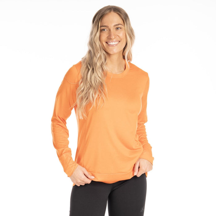 KLIM OSTARA WOMEN'S LONG SLEEVE SHIRT 2025 in Golden Poppy