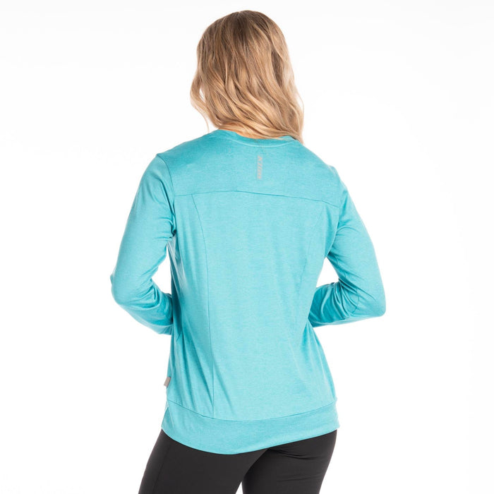 KLIM OSTARA WOMEN'S LONG SLEEVE SHIRT 2025 in Tahitian Teal