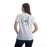 KLIM CANYON WOMEN'S TRI-BLEND TEE 2025 in White - Hedge Green
