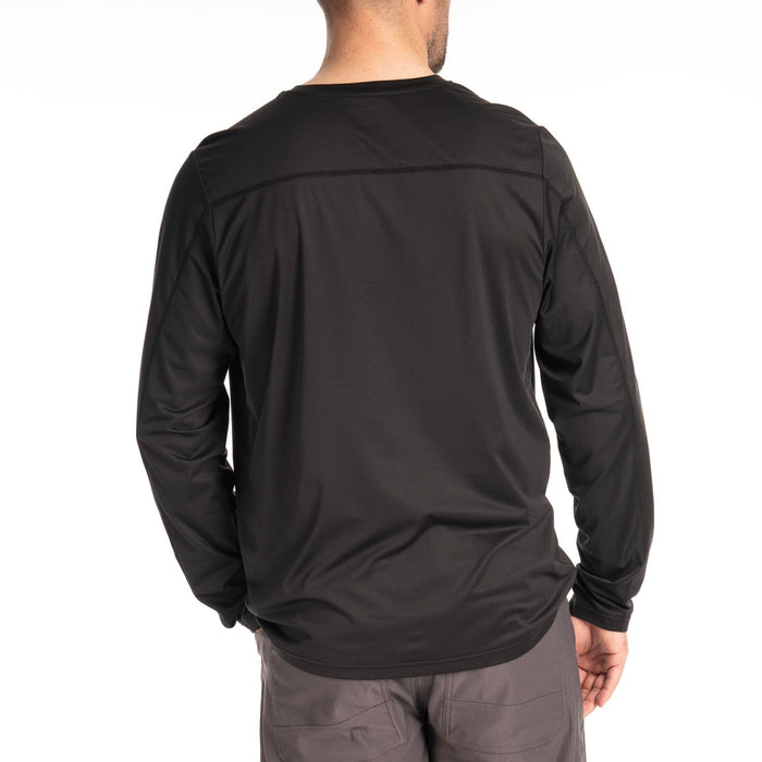 KLIM STATIC PEAK LONG SLEEVE SHIRT 2025 in Black