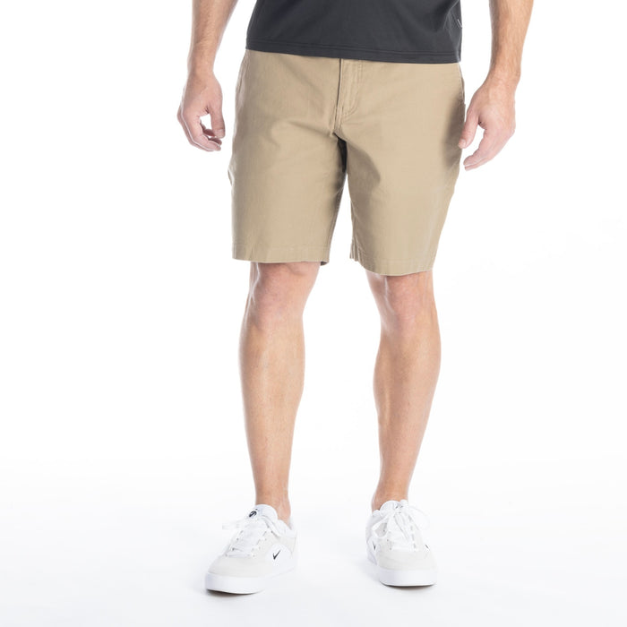 KLIM  UTILITY STRETCH CANVAS SHORT 2025 in Lead Gray