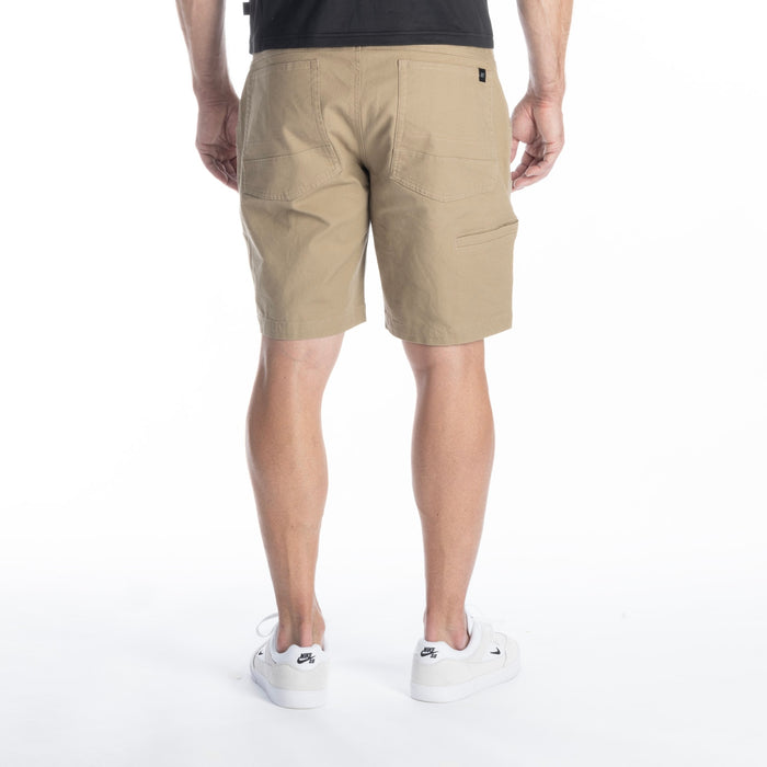 KLIM  UTILITY STRETCH CANVAS SHORT 2025 in Lead Gray