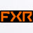 FXR Split Sticker 6” in Orange/Black 