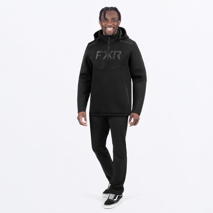 FXR ALTITUDE TECH 1/4 ZIP HOODIE in Black Ops