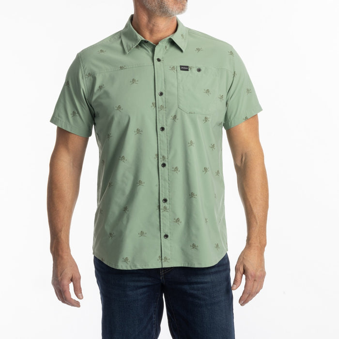 KLIM PETROL STRETCH SHIRT 2025 in Hedge Green