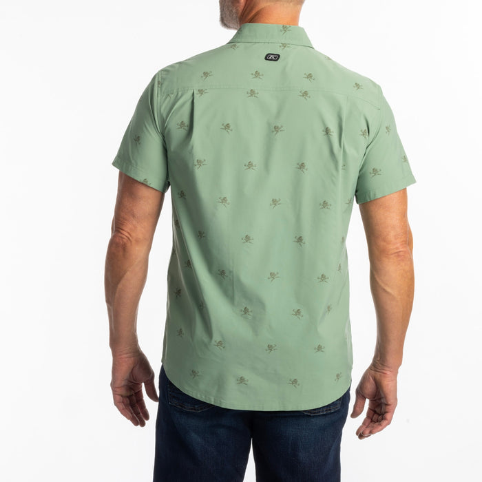 KLIM PETROL STRETCH SHIRT 2025 in Hedge Green