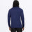 FXR PILOT UPF 1/4 ZIP LONGSLEEVE in Deep Cobalt/Cobalt