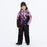 FXR CHILD COLD CROSS CX MONOSUIT 2025 - Black/Lilac Glow