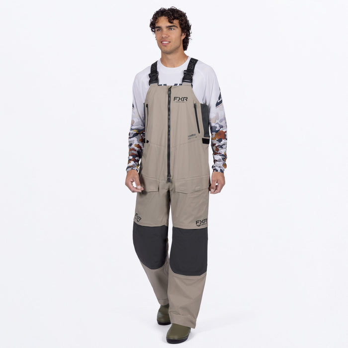 FXR Vapor Pro Tri-Laminate Bib Pant 2026Stone