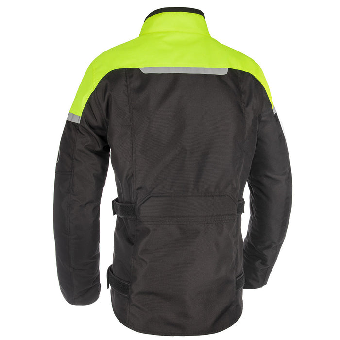 OXFORD SPARTAN LONG JACKET in Black/Fluo