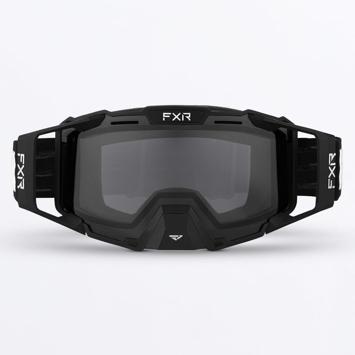 FXR Combat Goggle in Black/White