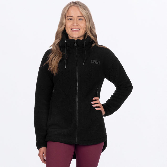 FXR SAPPHIRE SHERPA WOMEN'S JACKET 2025 - Black