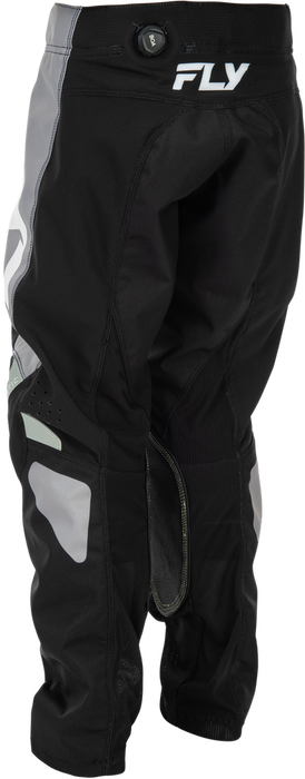 FLY RACING KINETIC YOUTH PANTS 2026 in Black/Grey