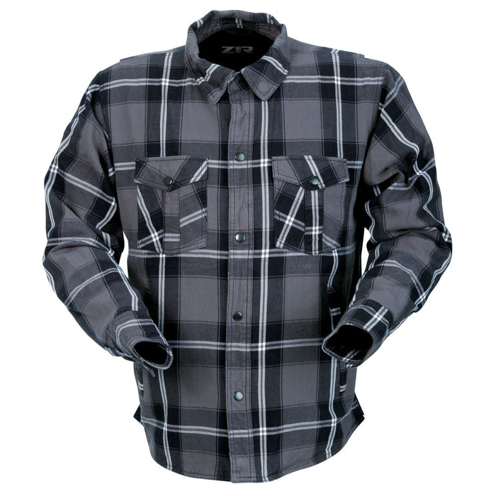Z1R ASHWOOD FLANNEL SHIRTS 2025 in Gray