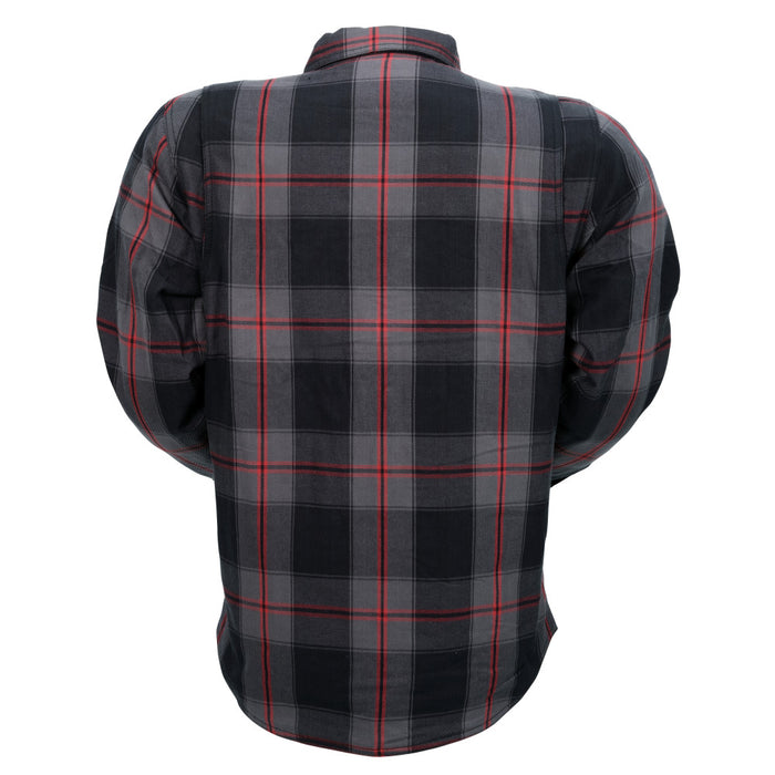 Z1R ASHWOOD FLANNEL SHIRTS 2025 in Red