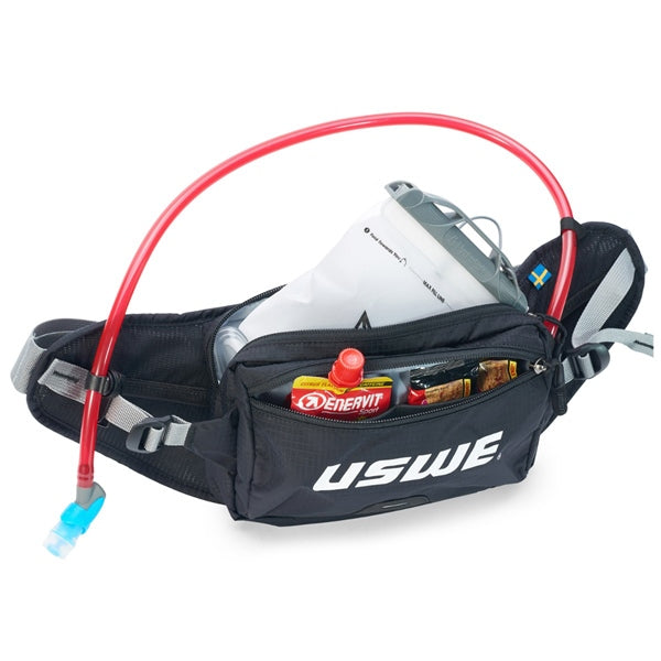 USWE ZULO 2L HYDRATION WAIST PACK 2025 - Black