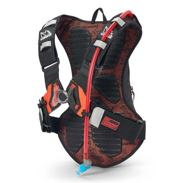USWE MOTO HYDRO 8L HYDRATION PACK 2025 - Black/Orange