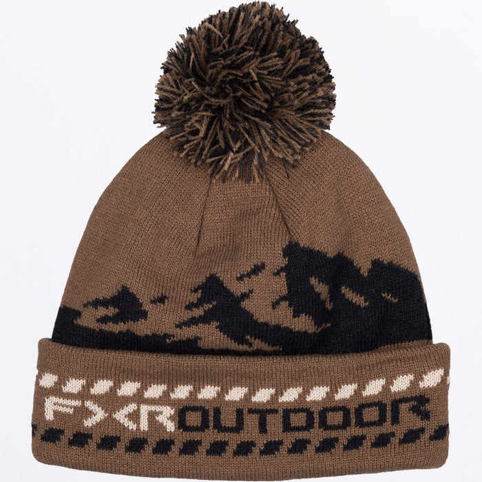 FXR MOUNTAIN BEANIE SNOW 2027 in Teak/Black