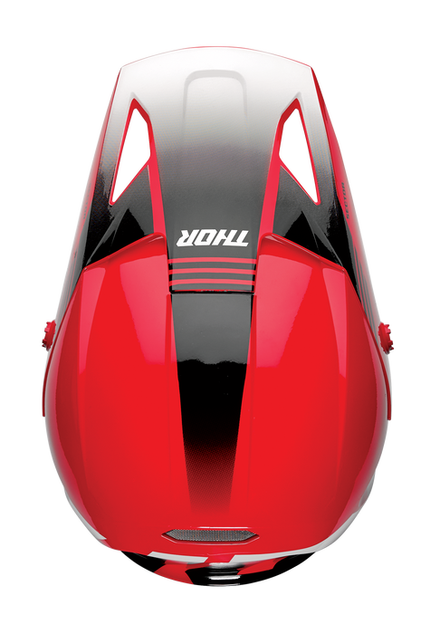 Thor Sector 2 Carve Helmet 2025 in Red/White