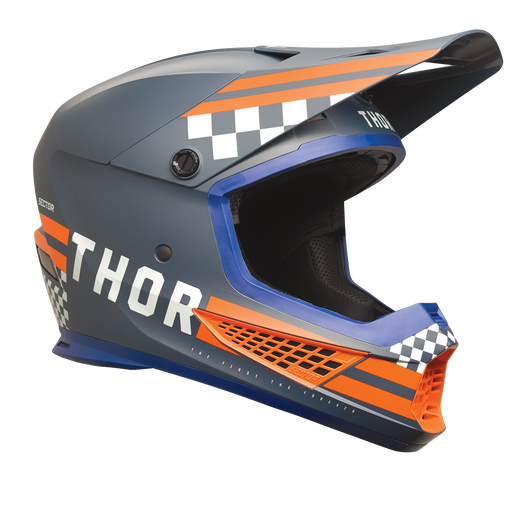 Thor Sector 2 Combat Helmet 2025 in Midnight/Orange