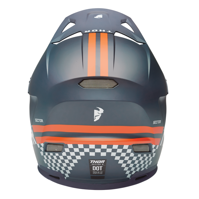 Thor Sector 2 Combat Helmet 2025 in Midnight/Orange