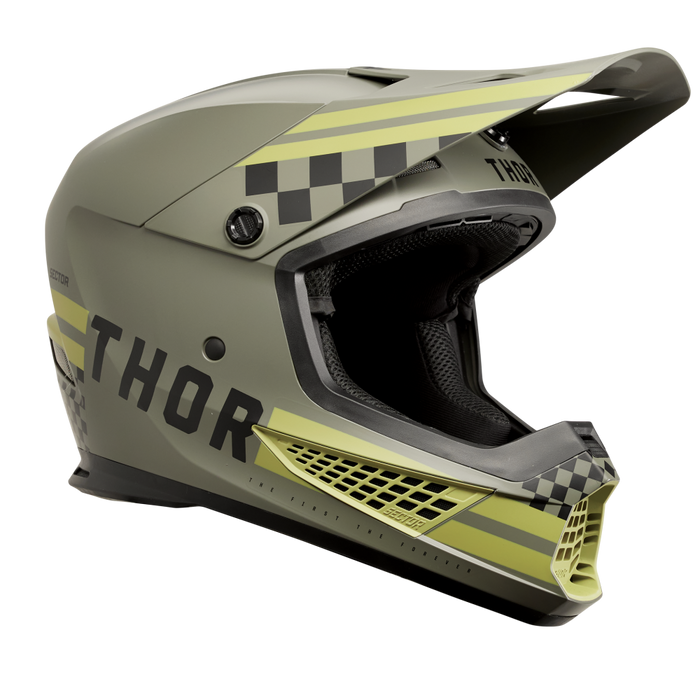 Thor Sector 2 Combat Helmet in Army/Black