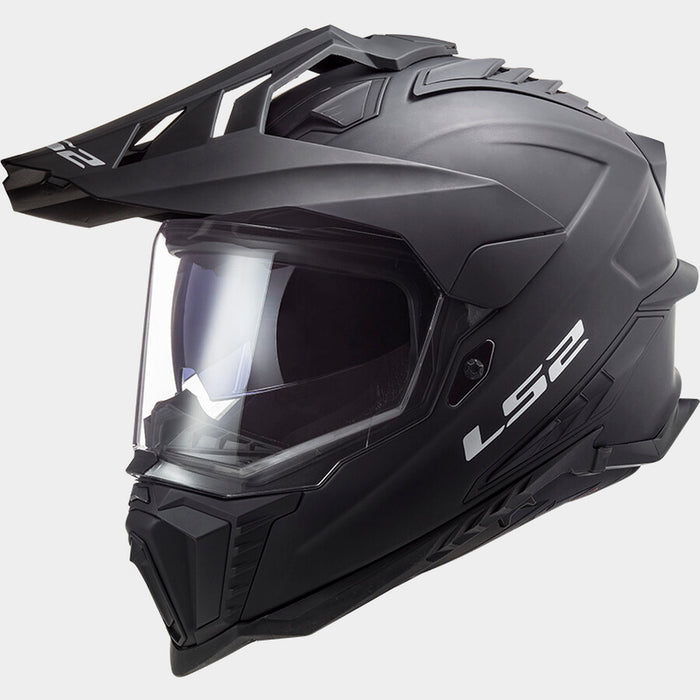 LS2 EXPLORER SOLID HELMET 2026 in Matte Black