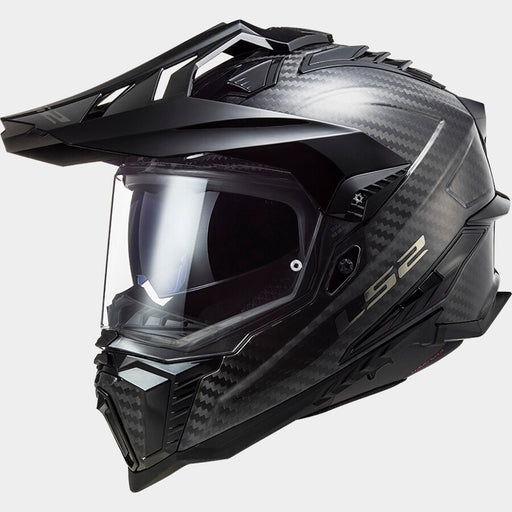 LS2 EXPLORER CARBON SOLID HELMET 2026 in Carbon