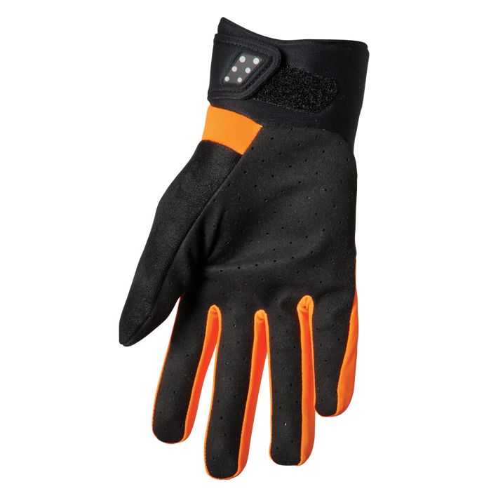 Thor Spectrum Cold Weather Gloves in Flo Orange/Black 2022