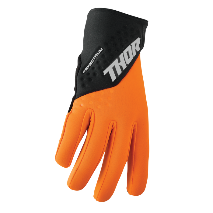 Thor Spectrum Cold Weather Gloves in Flo Orange/Black 2022