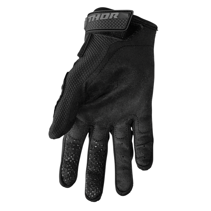 THOR Youth Sector Gloves in Black/Gray