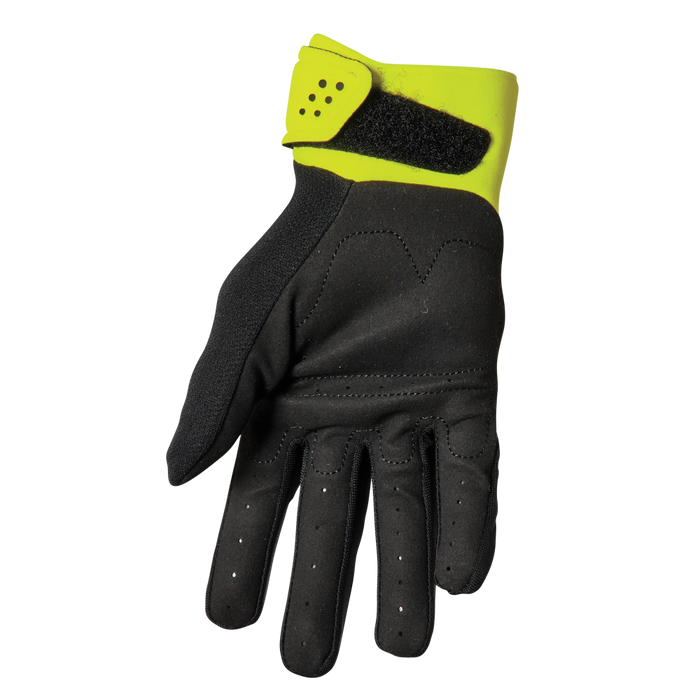 Thor Spectrum Gloves in Black/Acid 2022