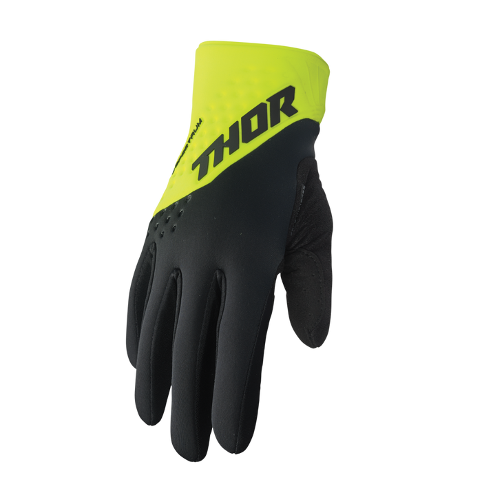 Thor Spectrum Cold Weather Gloves in Acid/Black 2022