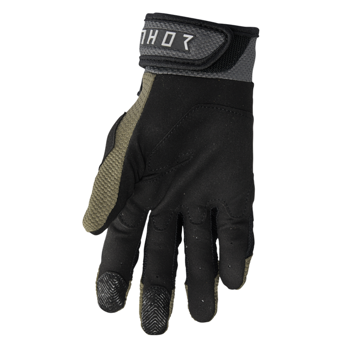 THOR TERRAIN GLOVES 2026 in Army Green/Orange