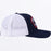 FXR RACE DIV HAT SNOW 2027 in Navy/Red