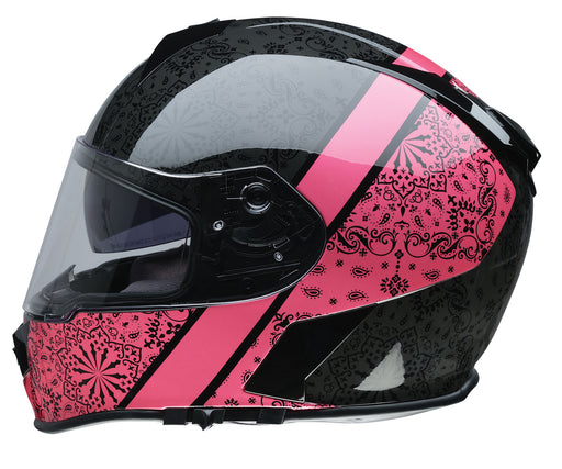 Z1R WARRANT PAC HELMET 2025 IN BLACK/PINK