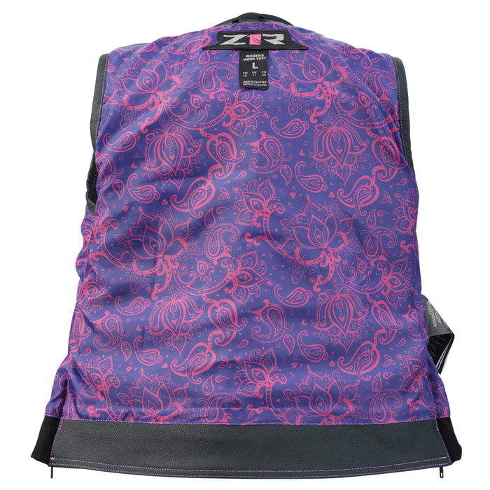 Z1R WORK WOMEN'S VEST 2025 in Black