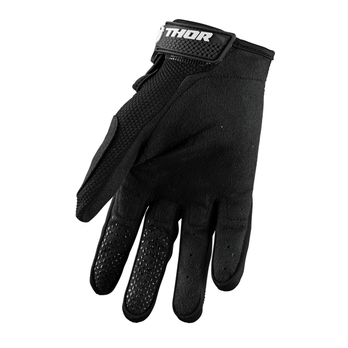 THOR Youth Sector Gloves in Black/White