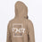 FXR WOMEN'S MITERED COTTON PULLOVER HOODIE in Canvas/Sand